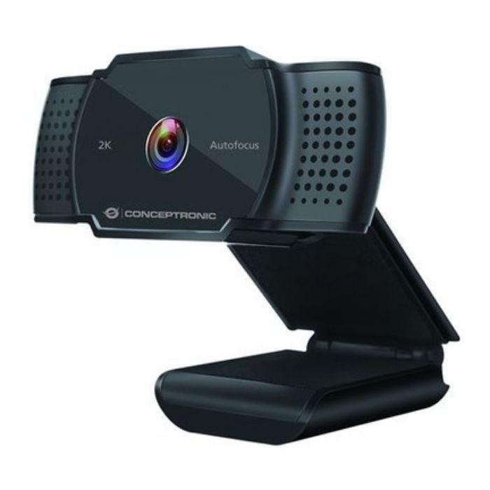 Webcam CONCEPTRONIC AMDIS02B (5 MP - 30 fps - 2592 x 1944 pixels - Preto) — miniatura 3
