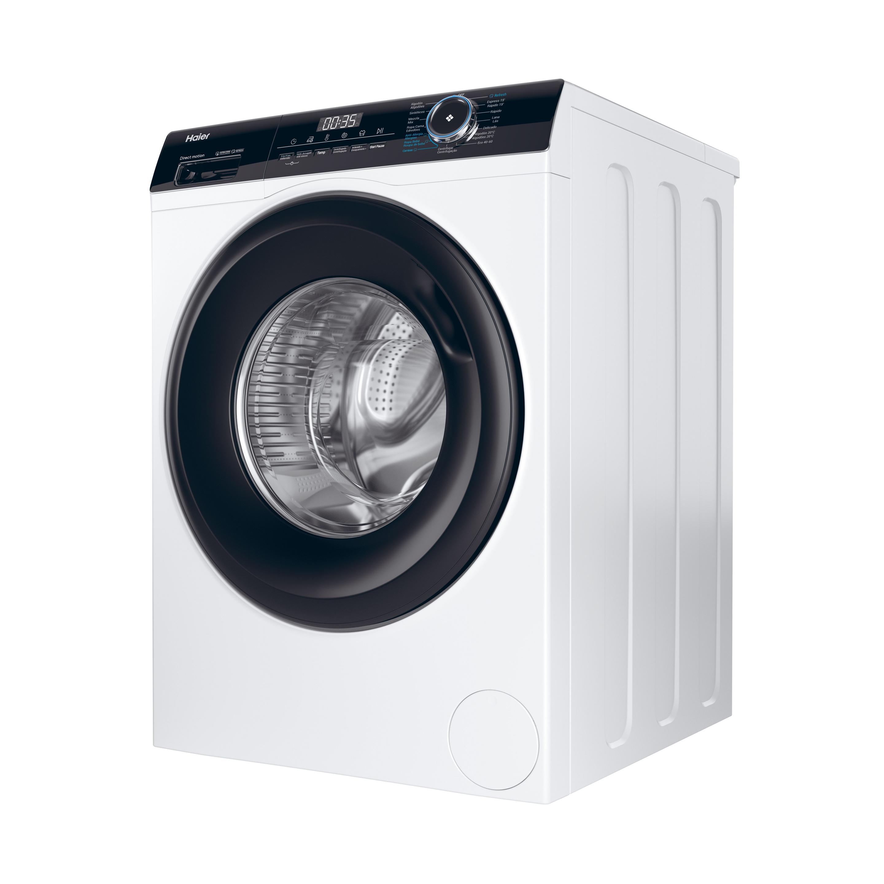 Máquina de Lavar Roupa Independente HAIER HW80-B14939-IB (1400 RPM - B - A - Branco), miniatura 4