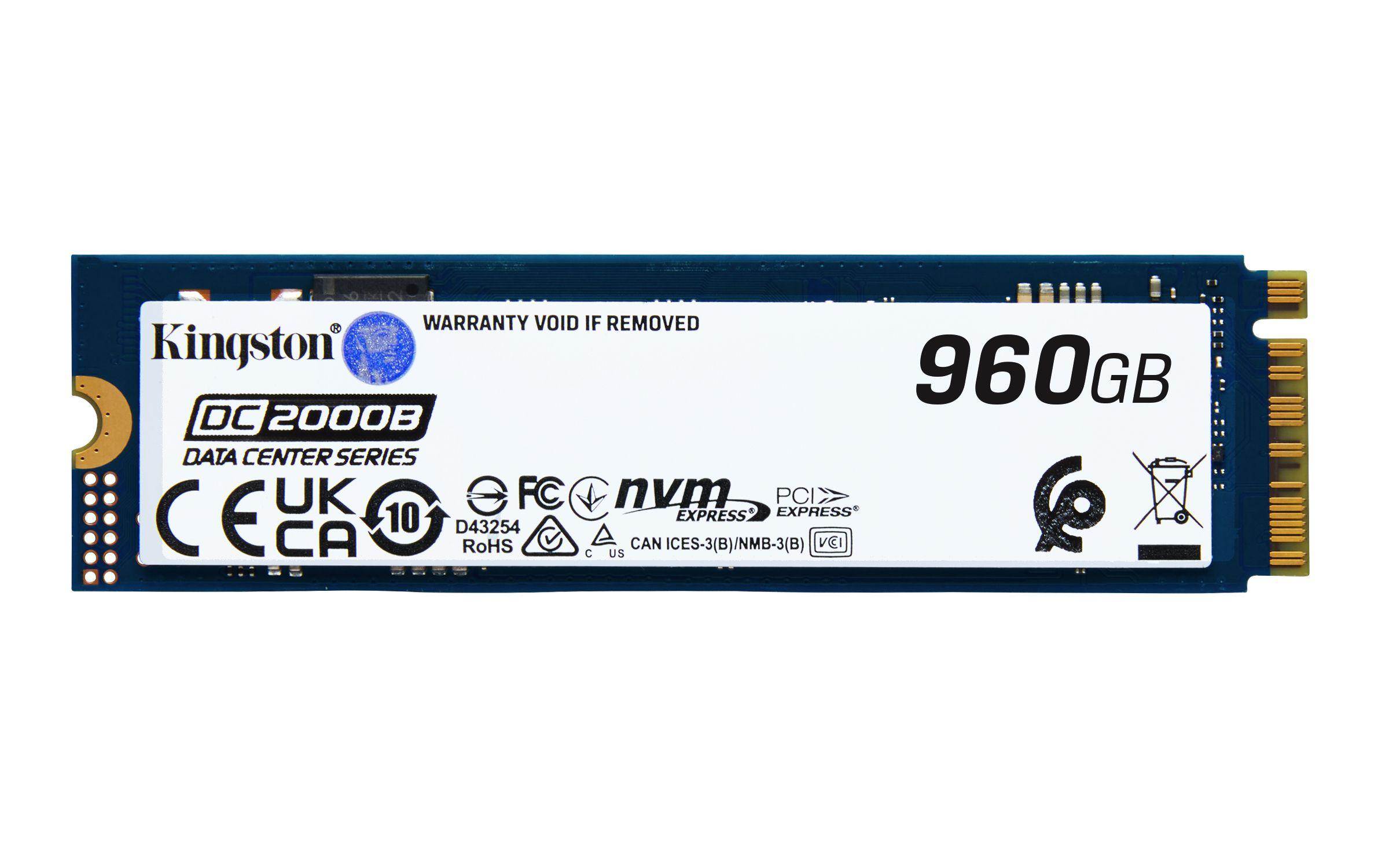 SSD KINGSTON DC2000B (960 GB - M.2 2280 - PCI Express 4.0 NVMe) — miniatura 2