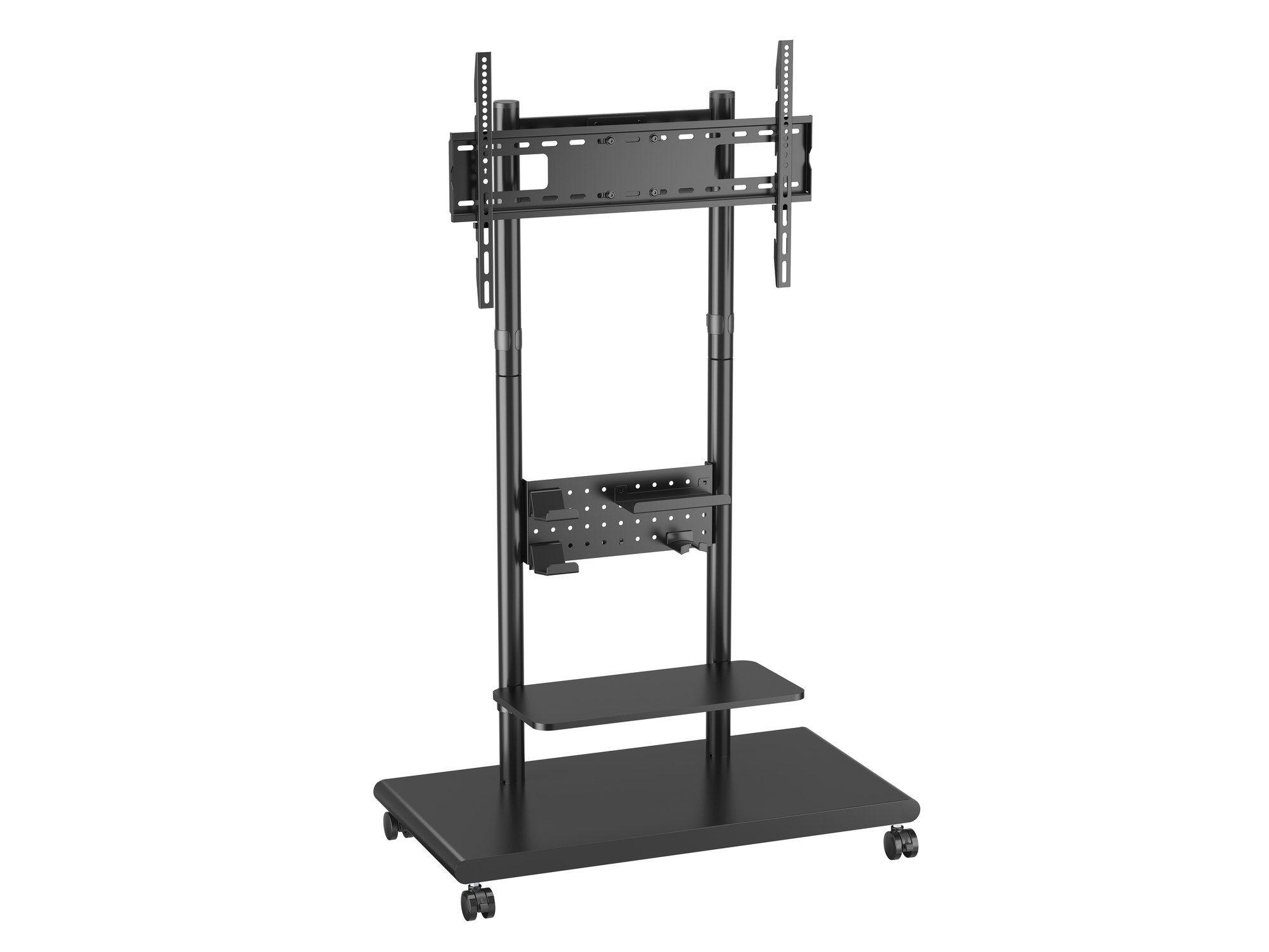 Suporte de Chão TV Móvel EQUIP 650635 (600 x 400 mm - 200 x 200 mm - 2,29 m - Preto)