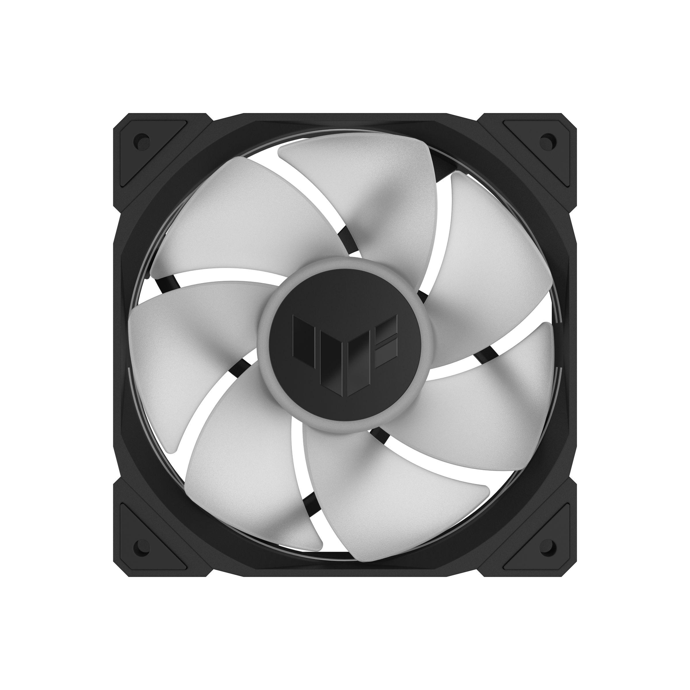 Ventoinha para Caixa PC ASUS TUF Gaming TR120 ARGB Reverse Fan (Preto), miniatura 5