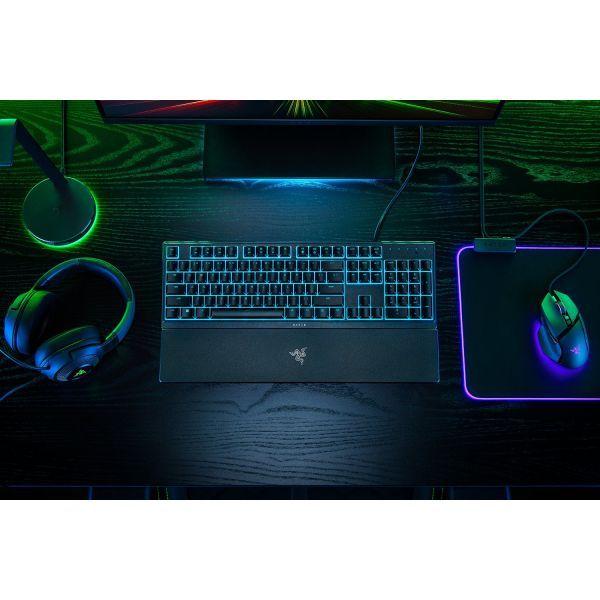 Teclado RAZER Ornata V3 X (Alemão - Interruptor de membrana - Tamanho completo - Preto) — miniatura 4