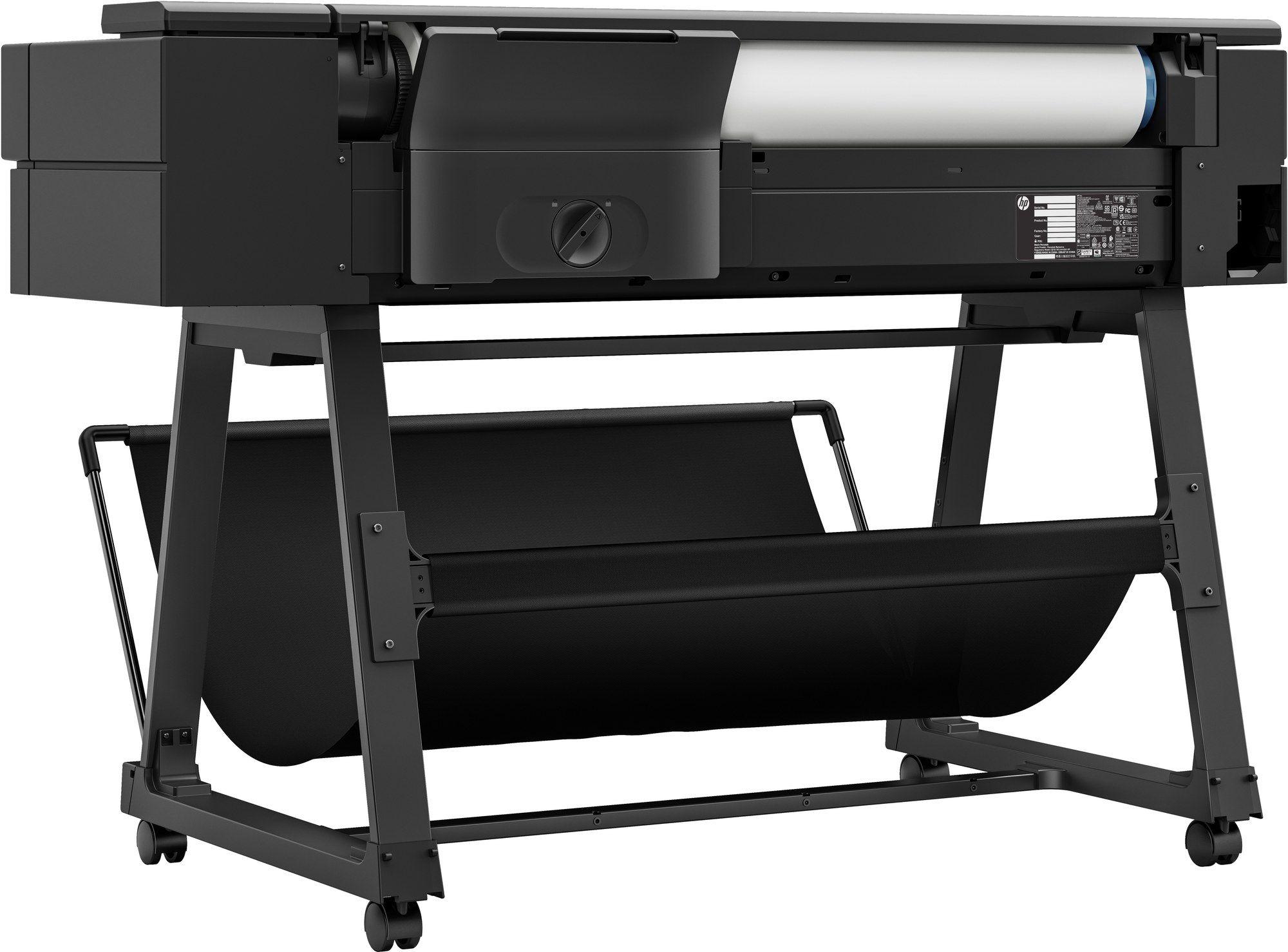 Impressora de Grande Formato HP DesignJet T850 (Preto), miniatura 6