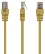 Cabo de Rede GEMBIRD PP12-3M/Y (3 m - Cat.5e - RJ-45 - Amarelo)