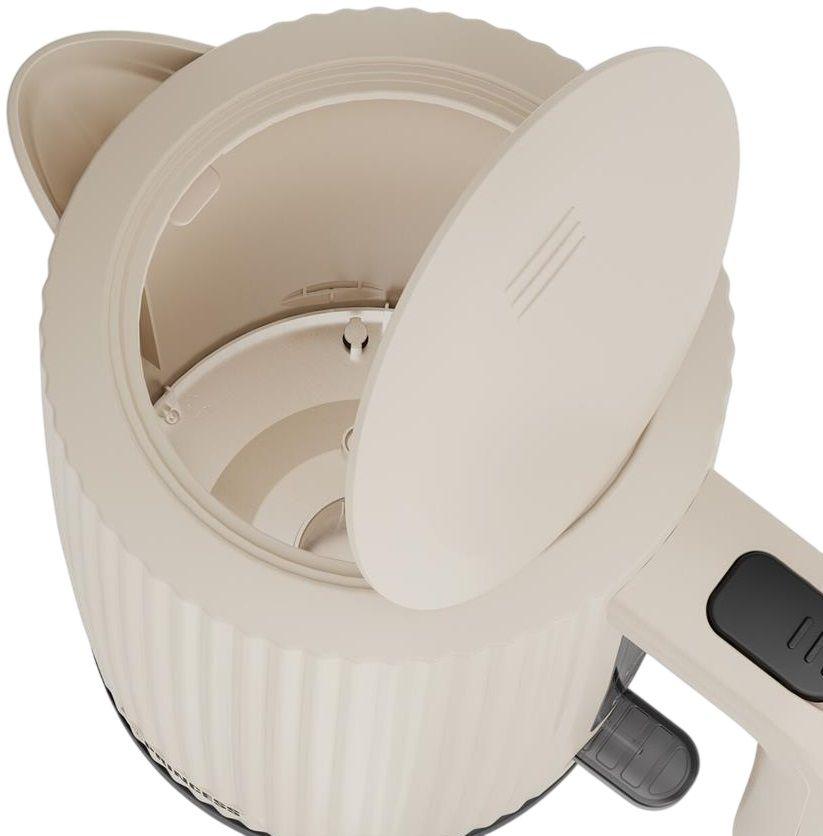Jarro Elétrico PRINCESS Wave 236048 (2200 W - 1,7 l - Plástico - Preto e Branco) — miniatura 2