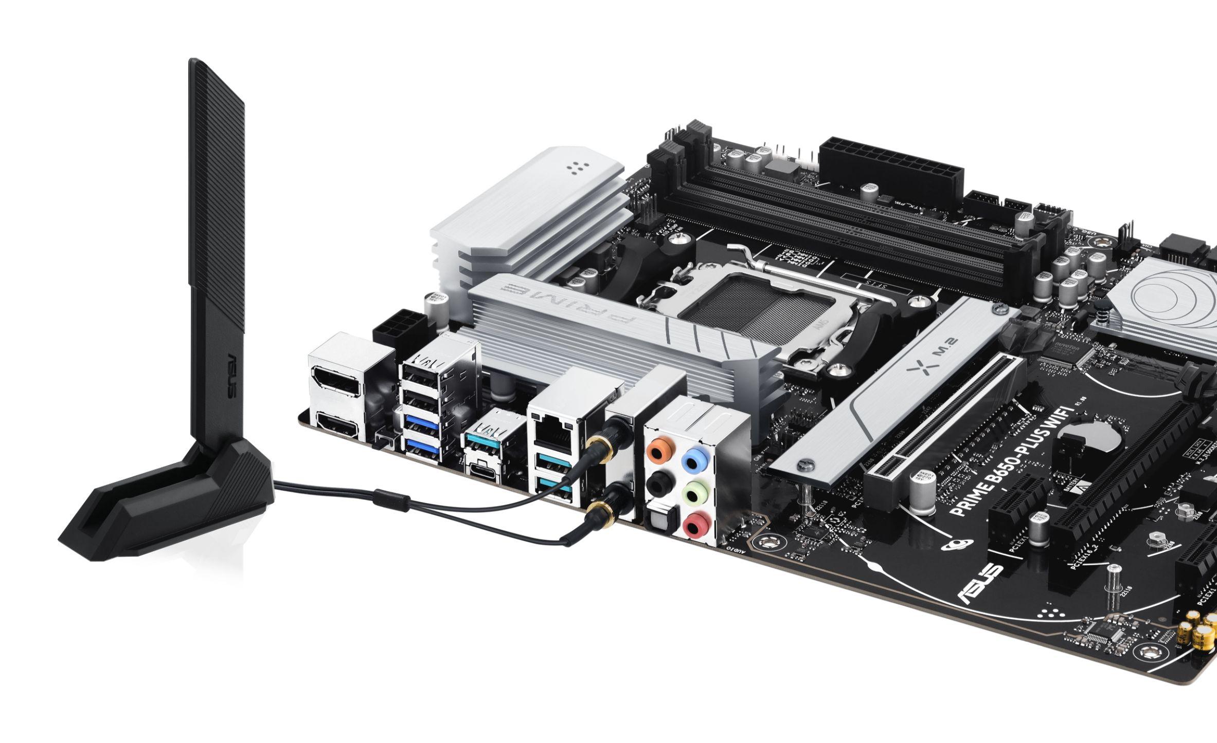 Motherboard ASUS PRIME B650-PLUS WIFI (AM5 - ATX - Duplo canal) — miniatura 8