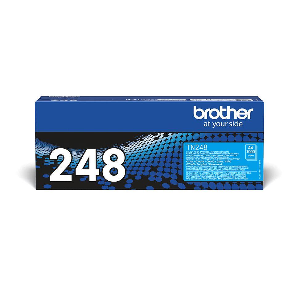 Toner BROTHER TN-248C (1000 páginas - Ciano)