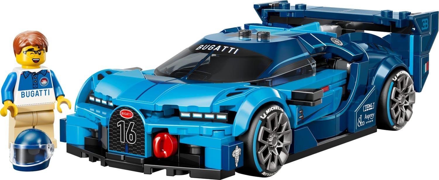 LEGO 77253 Speed Champions Carro Hiperdesportivo Bugatti Vision GT (9+ anos - 284 peças)