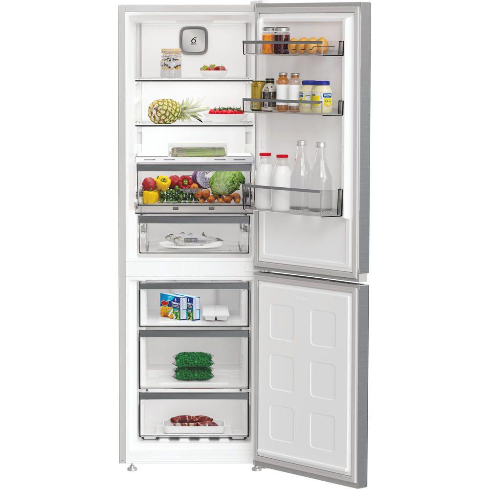Frigorífico Combinado Independente WHIRLPOOL WHK26363XP6E (316 l - 186,5x59,5x66,3 cm - 187 cm - Inox), miniatura 2