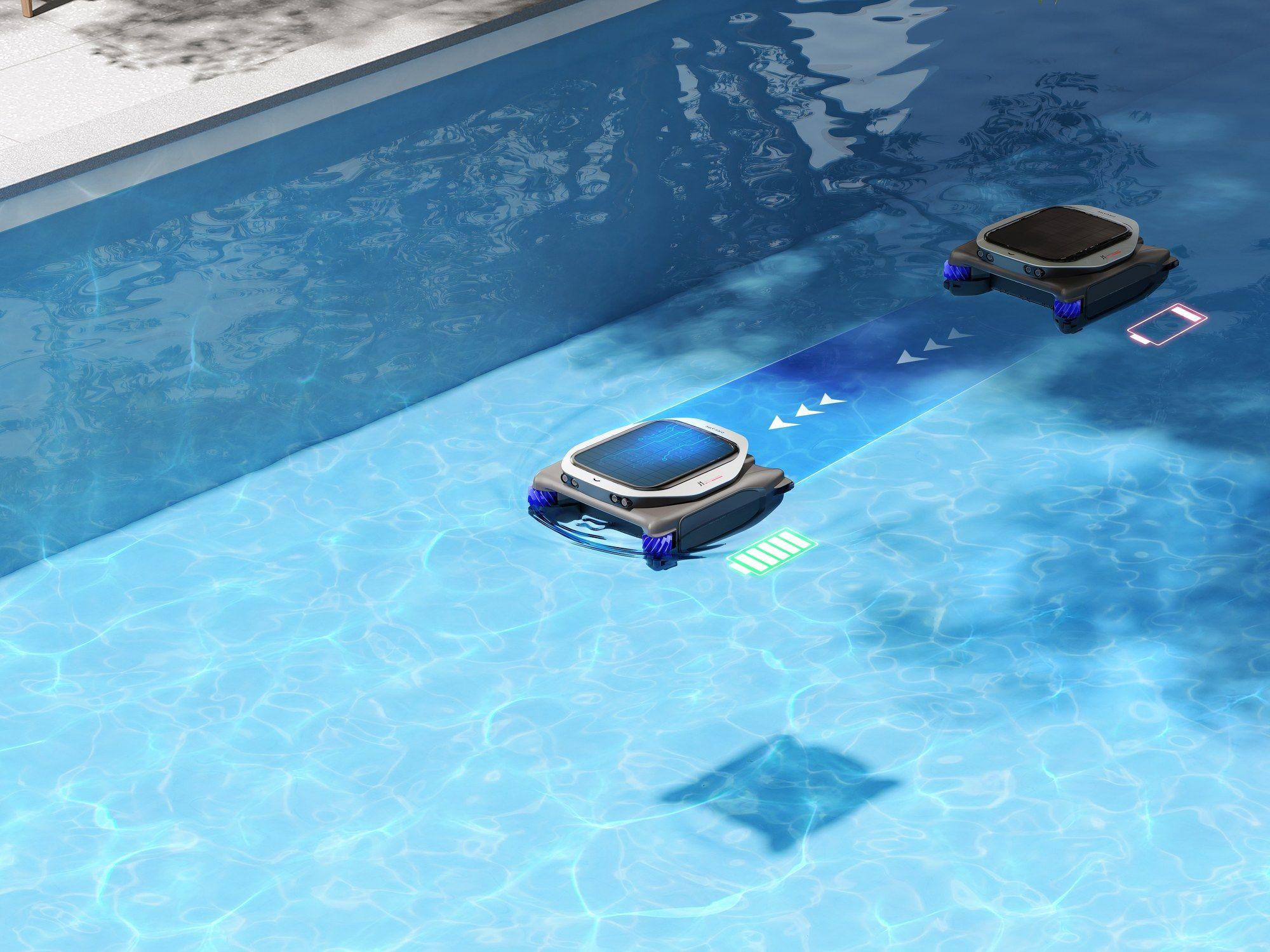Robô de Limpeza de Piscinas DREAME J1 (Altura 22 cm - Preto), miniatura 14