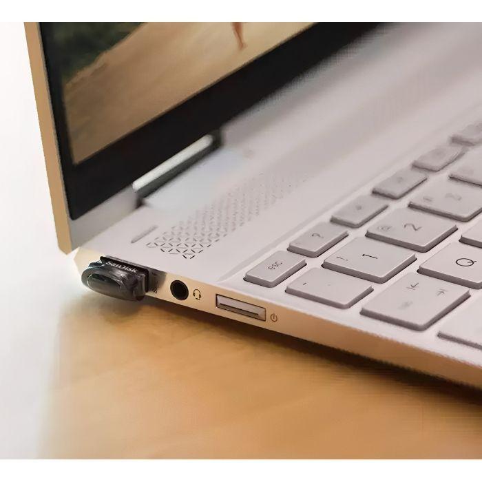 Pen USB SANDISK Ultra Fit SDCZ430-256G-G46 (Sem tampa - USB 3.2 Gen 1 - Até 130 MB/s - Preto), miniatura 4