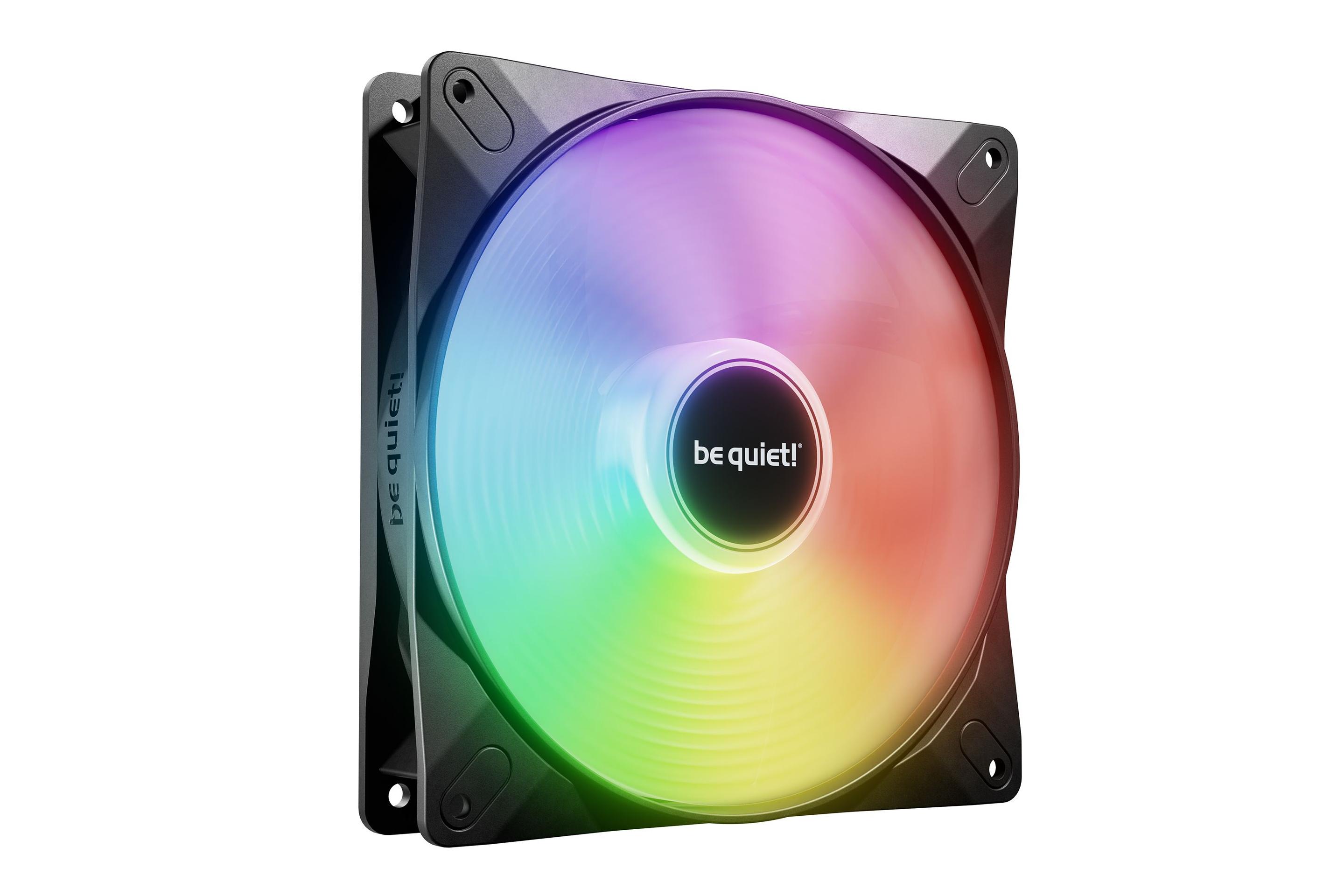 Ventoinha para Caixa de PC BE QUIET! Light Wings LX 140mm PWM high-speed (Preto)
