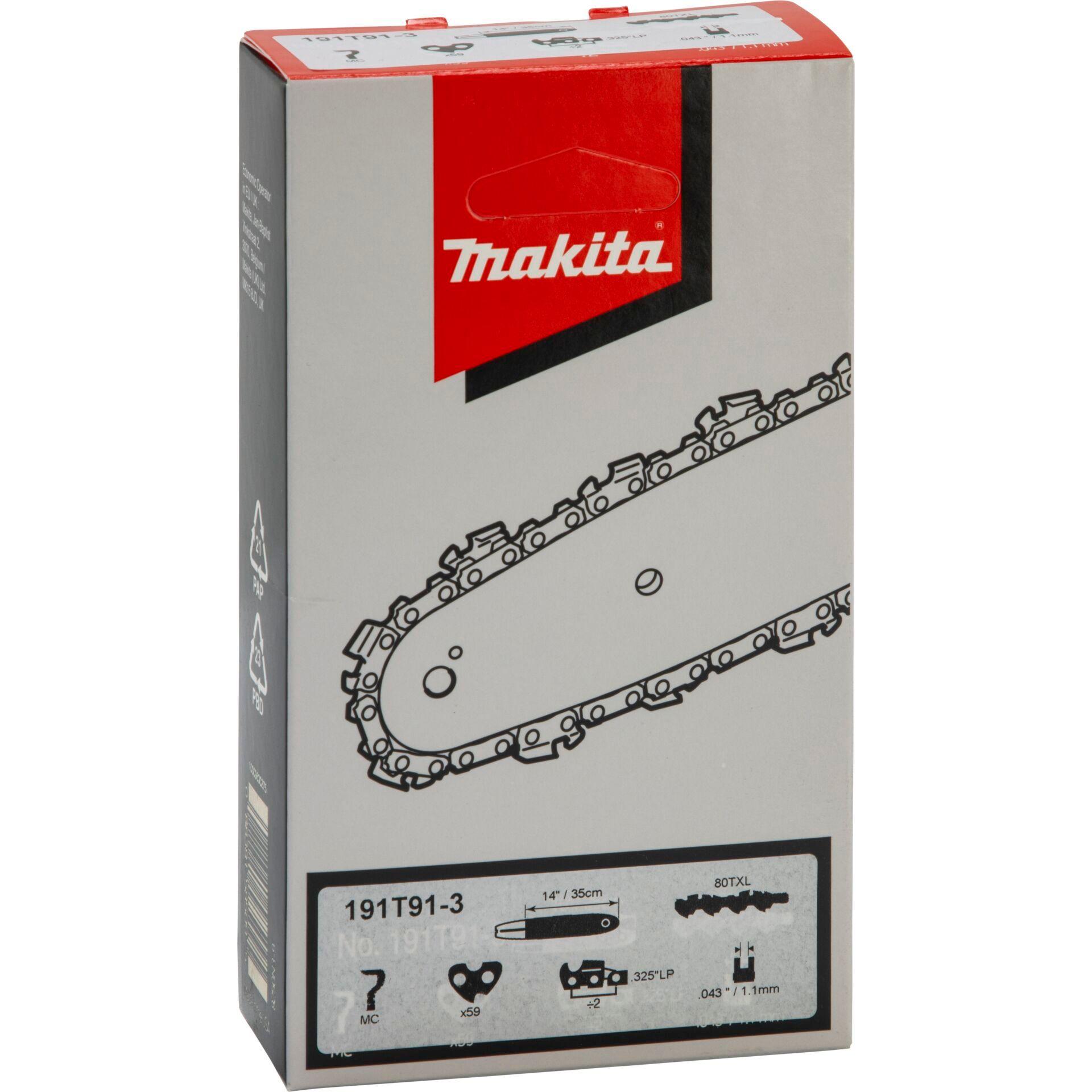 Corrente para Motosserra MAKITA 191T91-3 (35 cm - 3/8″ - 1,1 mm - 52 elos), miniatura 2