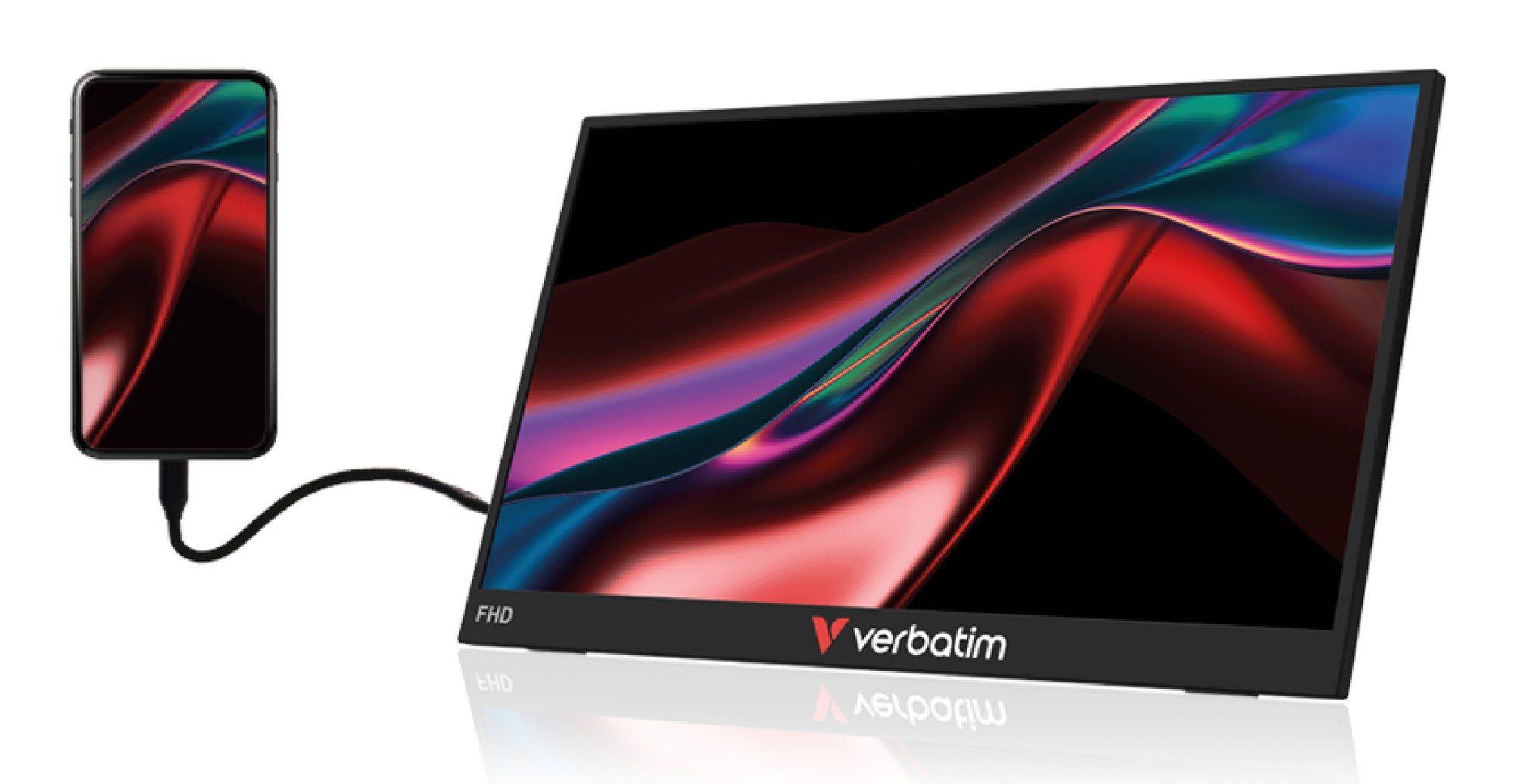 Monitor VERBATIM 32401 (15,6" - IPS - 60 Hz - Preto) — miniatura 3