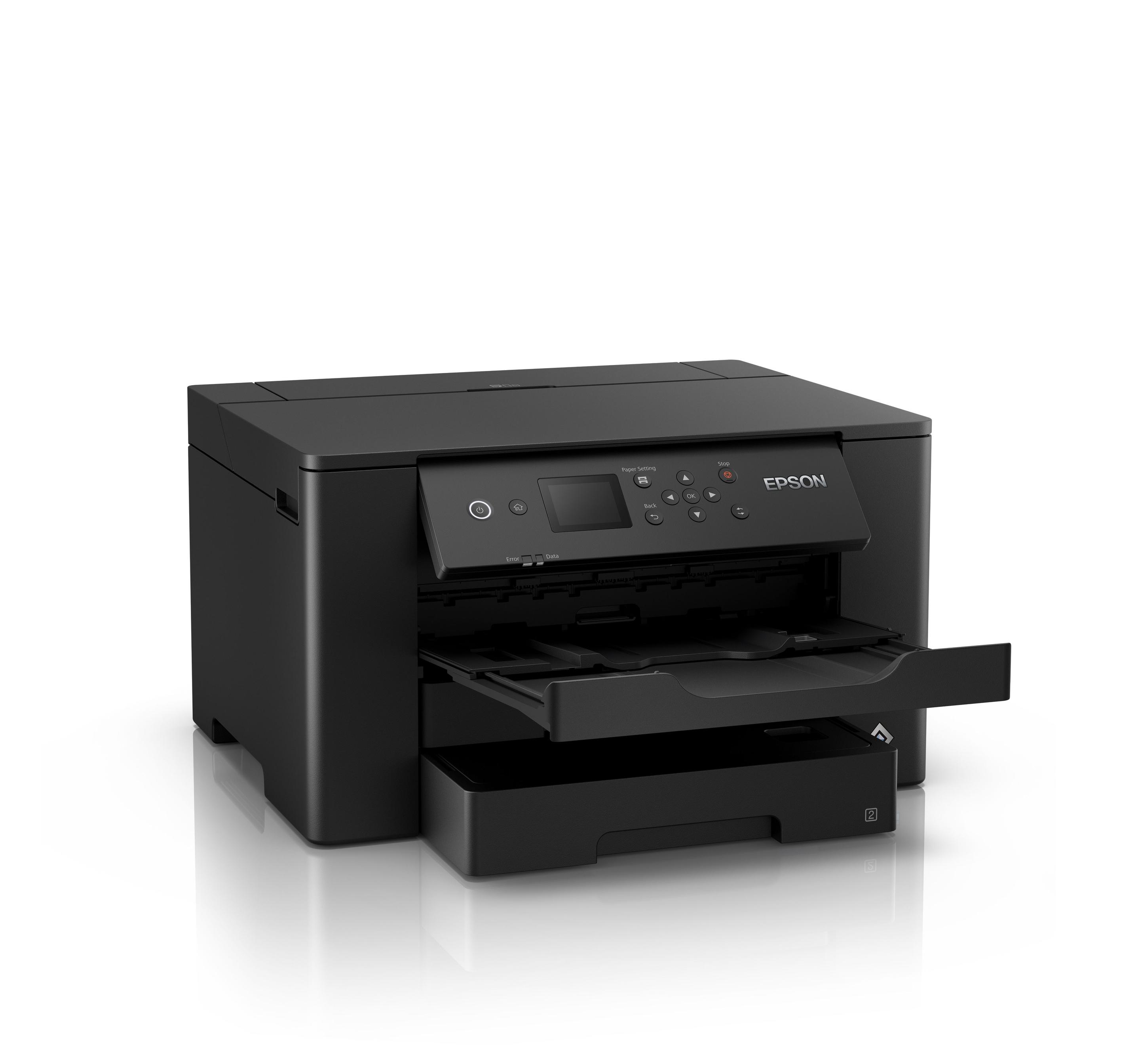 Impressora Jato de Tinta EPSON WorkForce WF-7310DTW (A3 - 250 folhas - AC - Preto) — miniatura 9