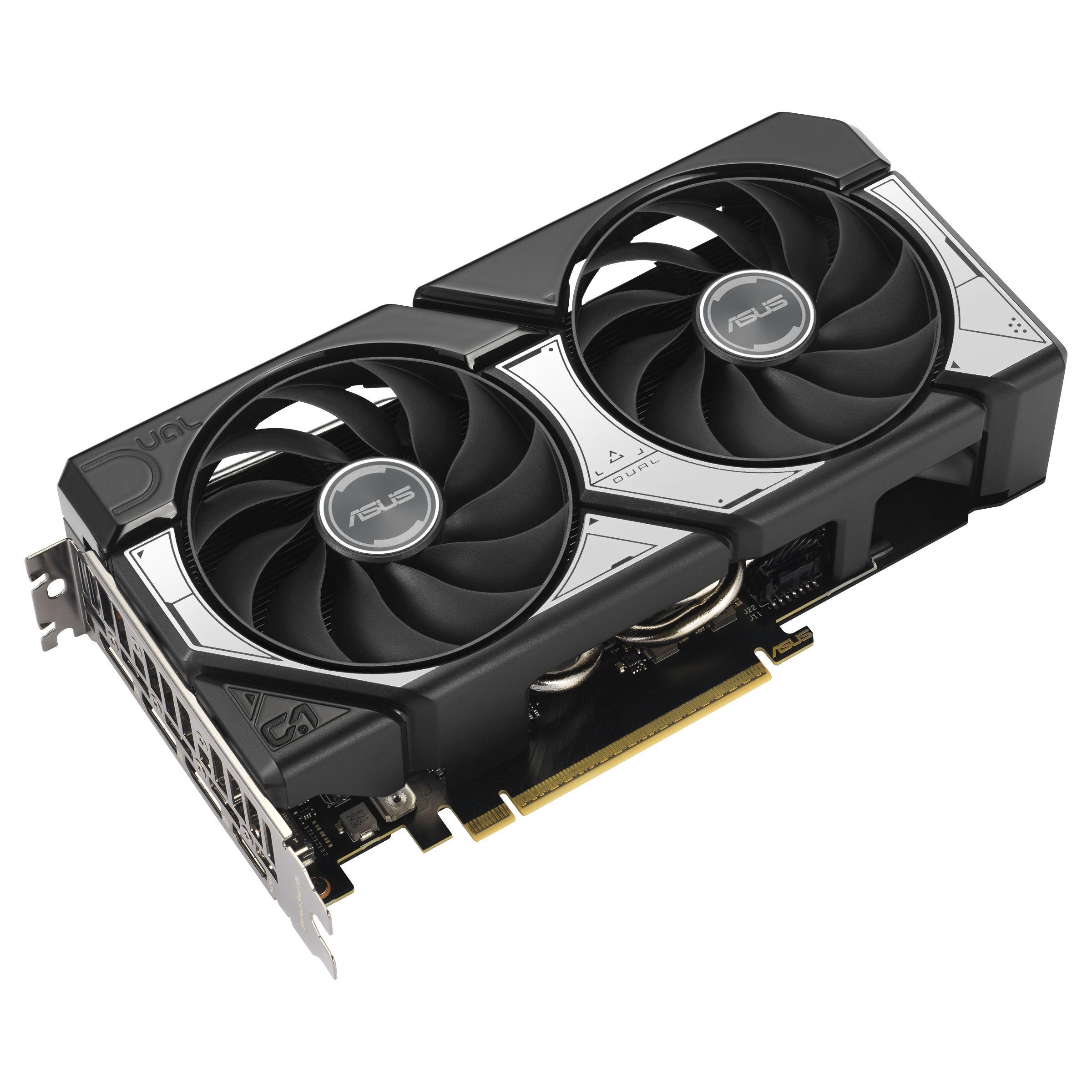 Placa Gráfica ASUS Dual RTX 5060 Ti OC (GeForce RTX 5060 Ti - 28 Gbit/s - 8 GB - Preto e Cinzento)