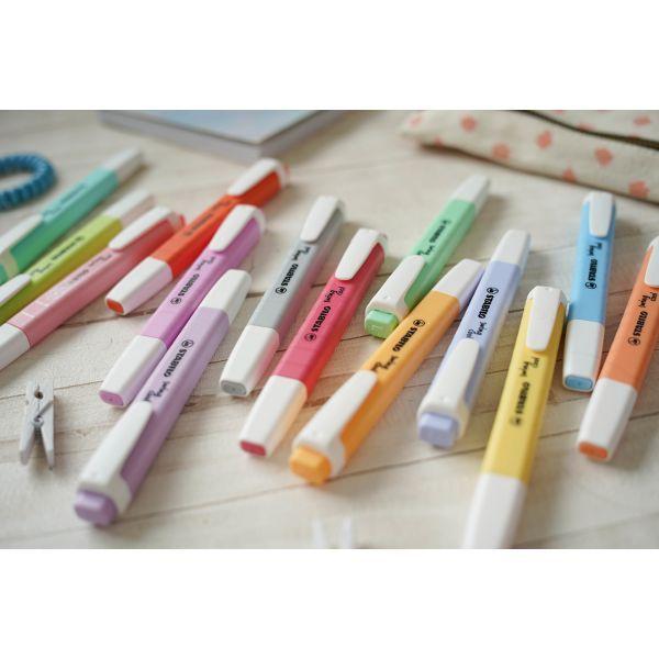 Marcador Fluorescente STABILO Swing Cool Pastel (Cinzento), miniatura 6