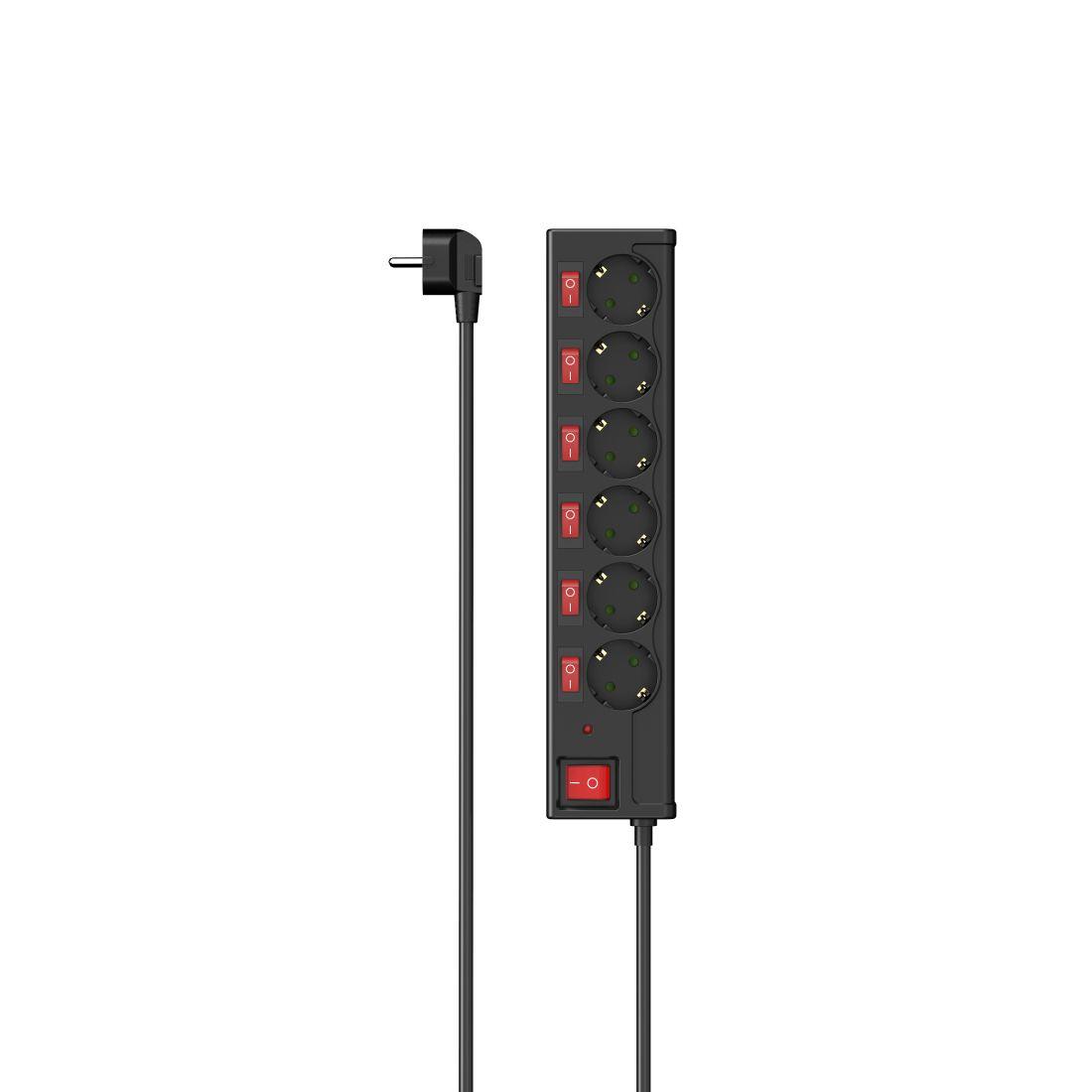Extensão Elétrica HAMA 00223158 (Preto)