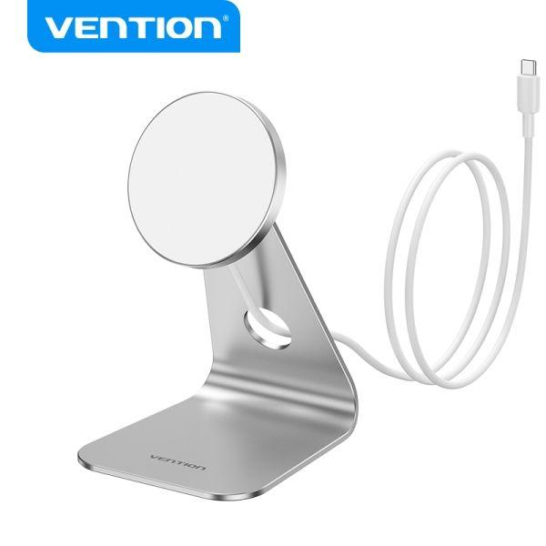 Carregador Sem Fios VENTION FGHIF (Prateado), miniatura 3