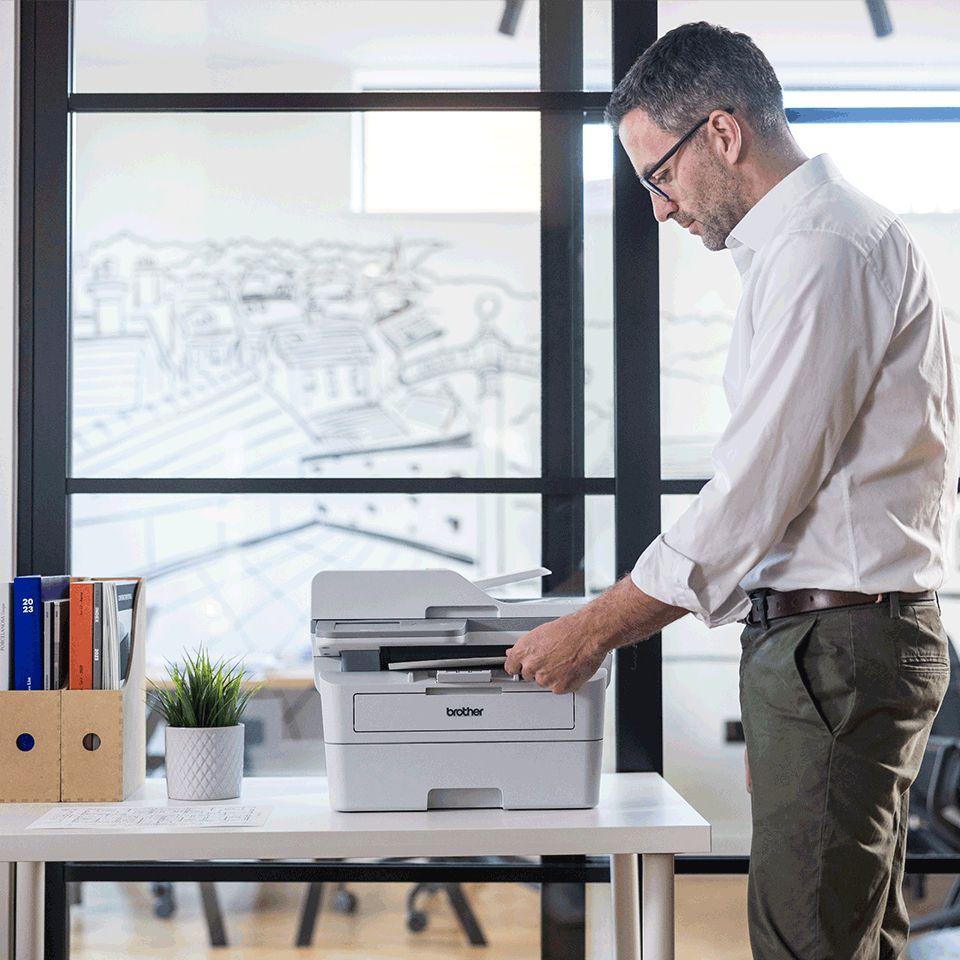 Impressora Multifunções BROTHER MFC-L2980DW (A4 - Impressão a preto e branco - 250 folhas - Branco) — miniatura 6