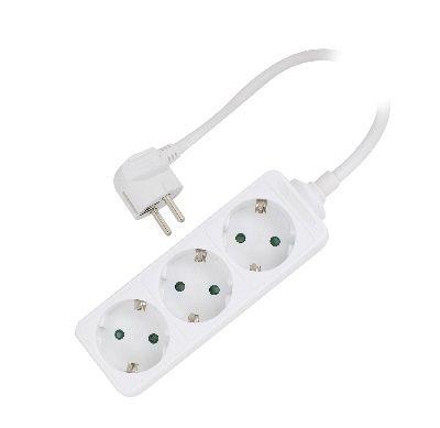 Régua de Tomadas EWENT EW3958 (1,5 m - Tipo F - Branco)