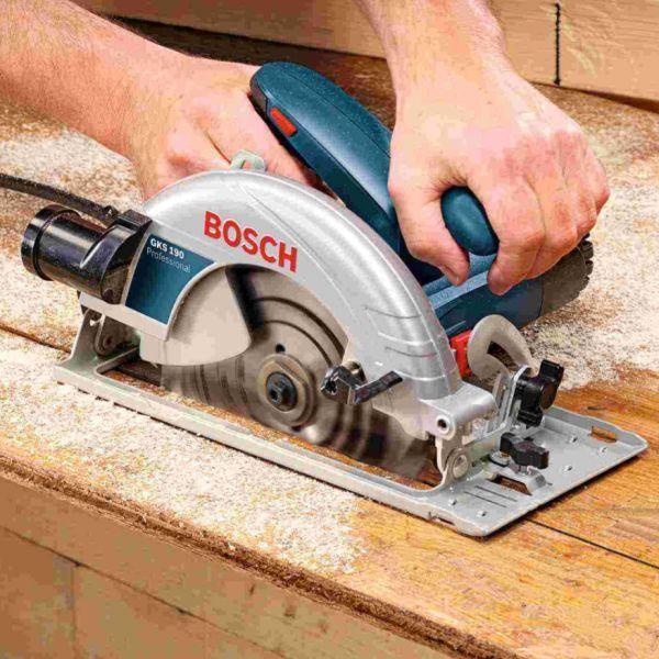 Serra Circular BOSCH GKS 190 Professional (Madeira - Azul e Preto) — miniatura 3