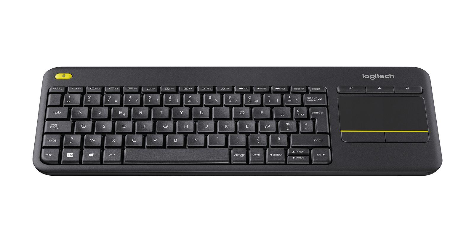 Teclado LOGITECH K400 Plus (Francês - Tamanho completo - RF Wireless - Preto), miniatura 2