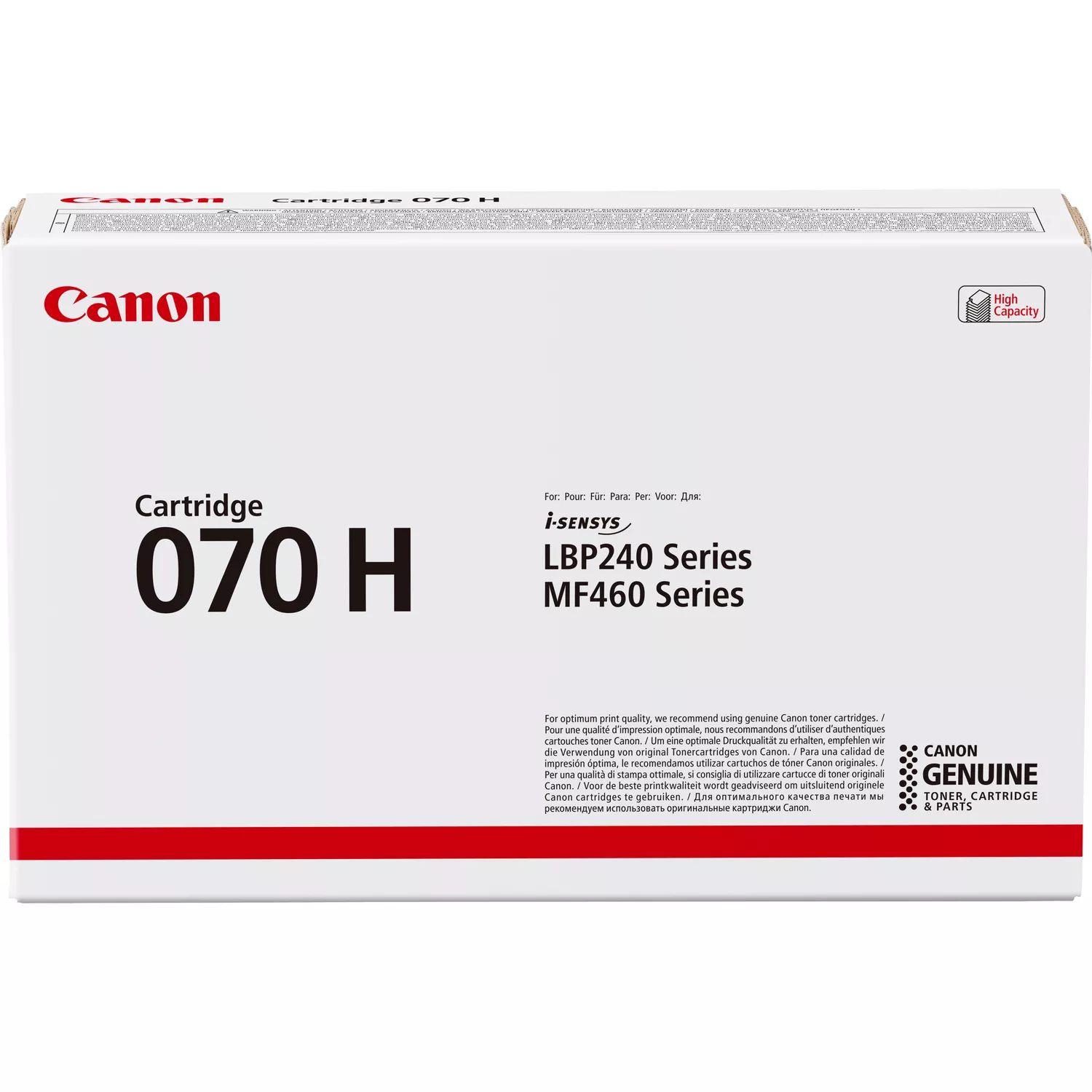 Toner CANON 070H (10200 páginas - Preto)