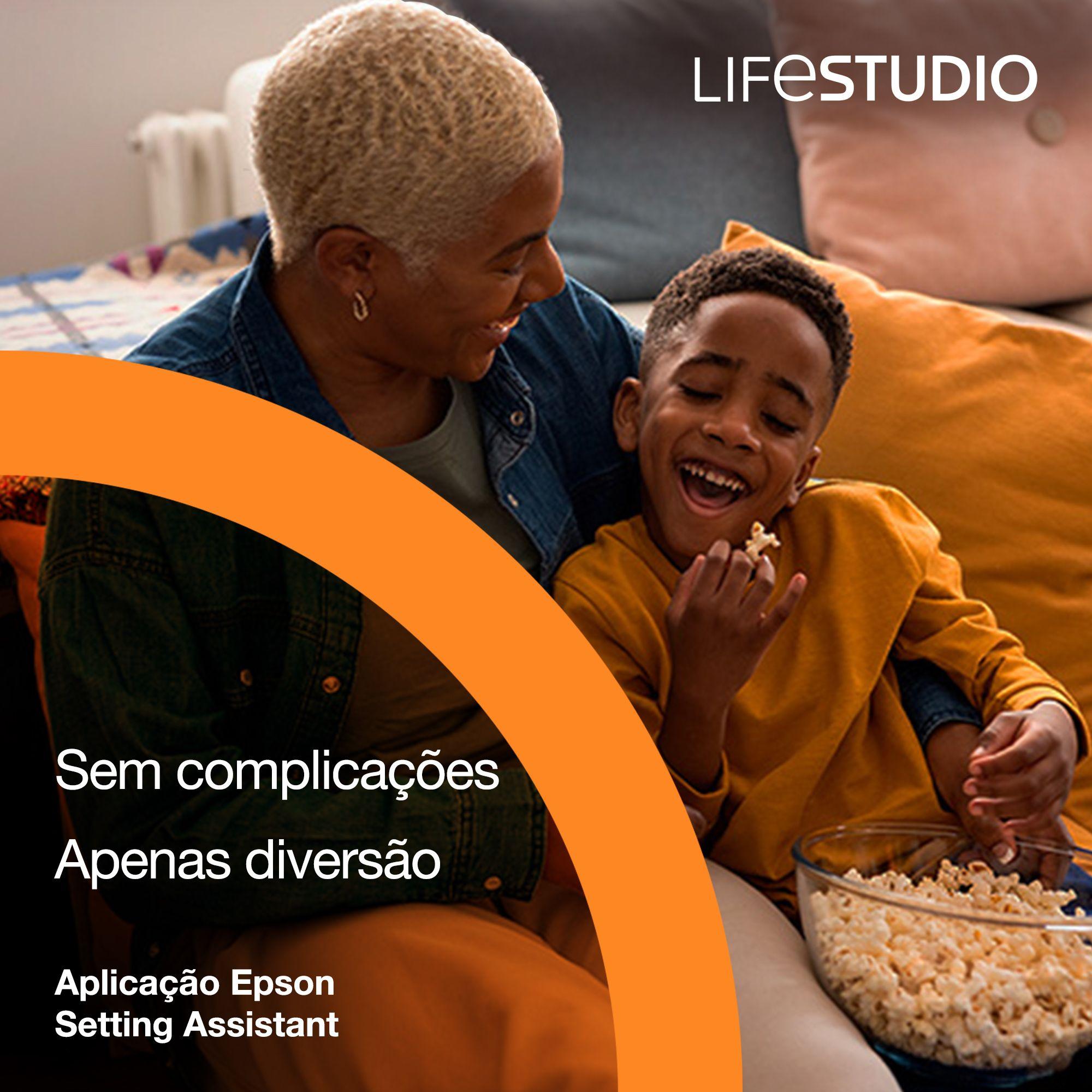 Projetor de Cinema em Casa EPSON Lifestudio Grand Plus EH-LS970W (UHD 4K - Google TV - 4000 ANSI lumens - Branco Diamante) — miniatura 9