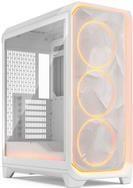 Caixa E-ATX FRACTAL DESIGN Meshify 3 Ambience Pro RGB Clear Tint White (2,5" - Vidro temperado, Aço - RGB multicolorida - Branco)