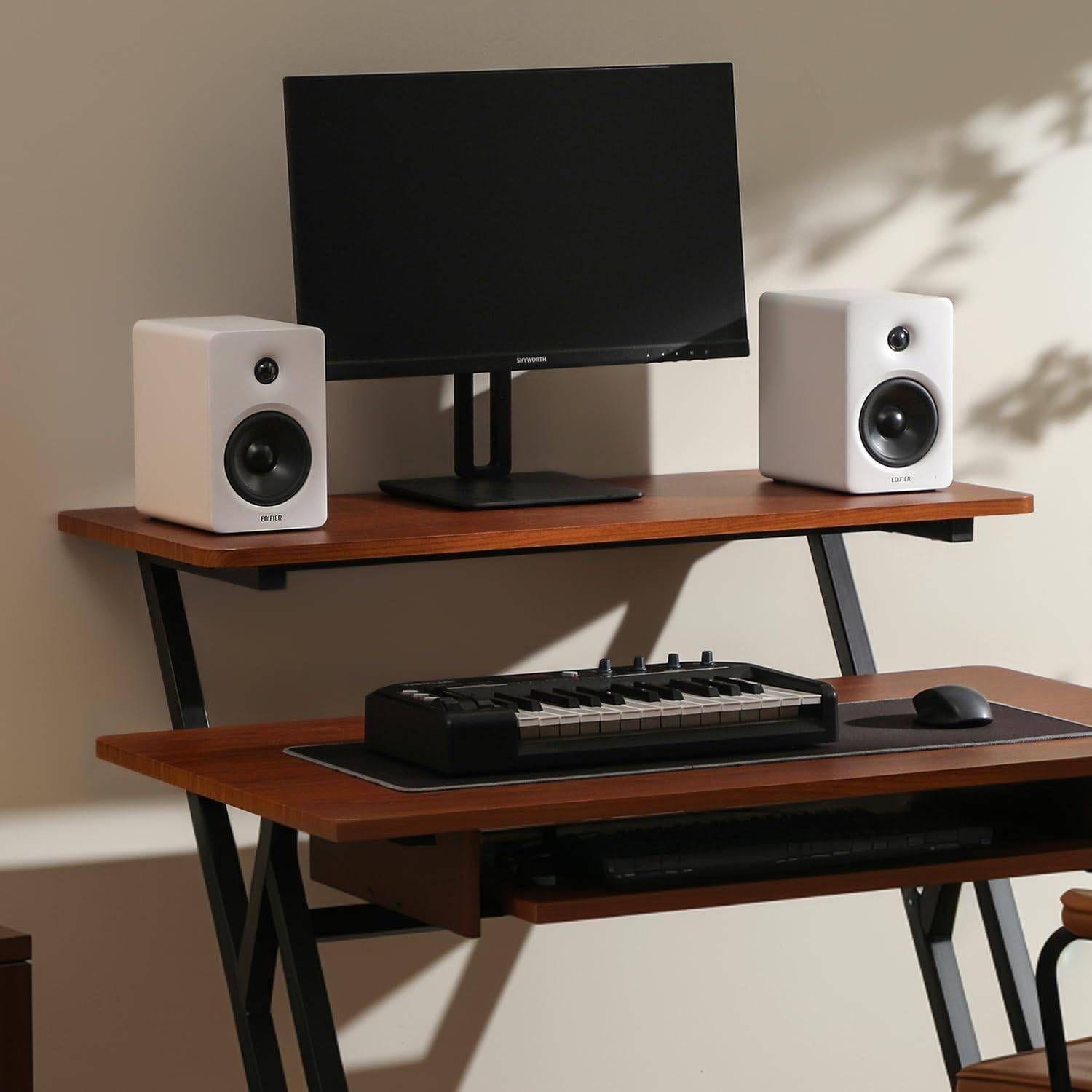 Colunas Hi-Fi EDIFIER M90 (100 W - Com fios e sem fios - Branco) — miniatura 3