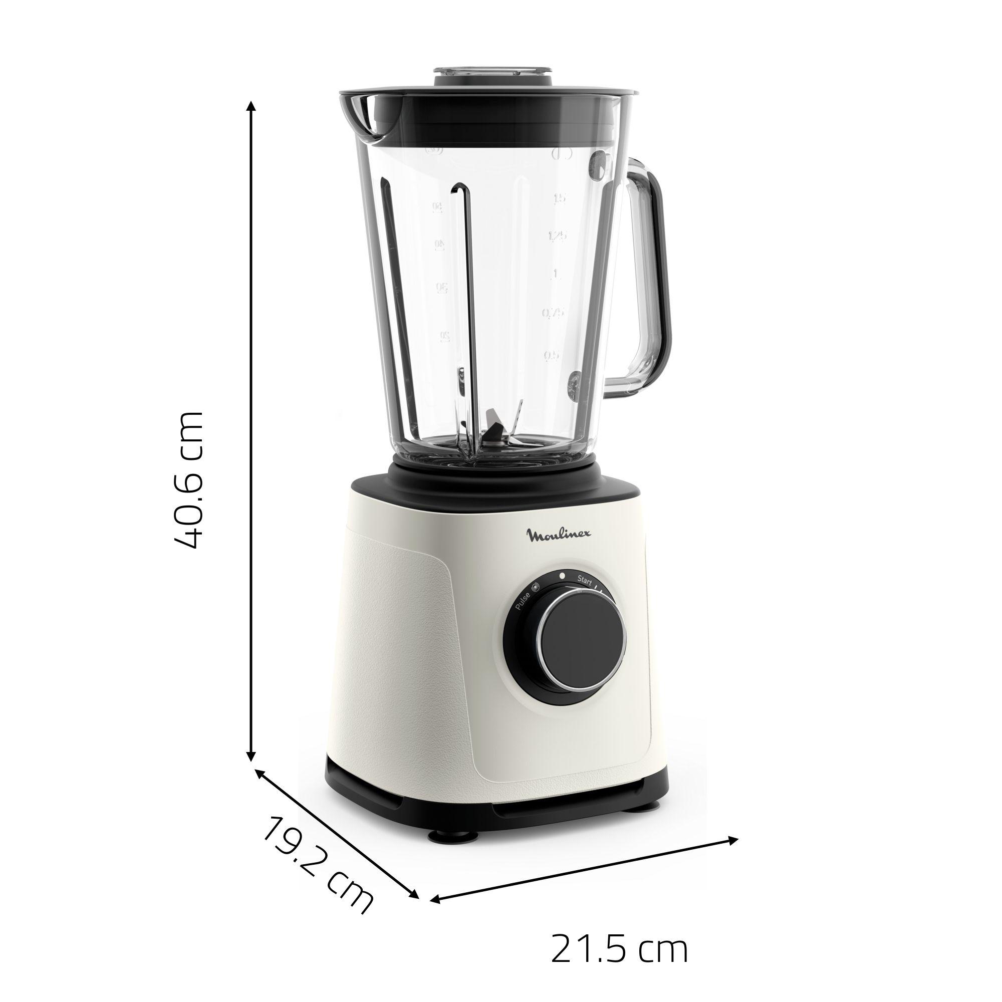 Liquidificadora MOULINEX PerfectMix Essential LM771AF0 (Liquidificador - 1200 W - 1,5 l - Cru) — miniatura 2
