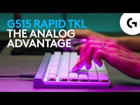 Teclado LOGITECH G515 TKL Rapid (Estados Unidos - Magnético-mecânico analógico - Sem teclado numerico - Preto) — miniatura 3