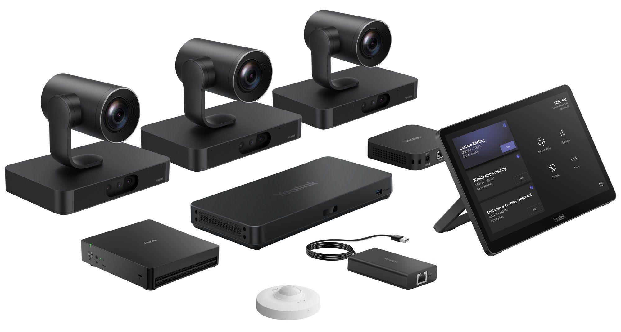 Sistema de Videoconferência YEALINK MVC S98-C5U-004 (Preto)