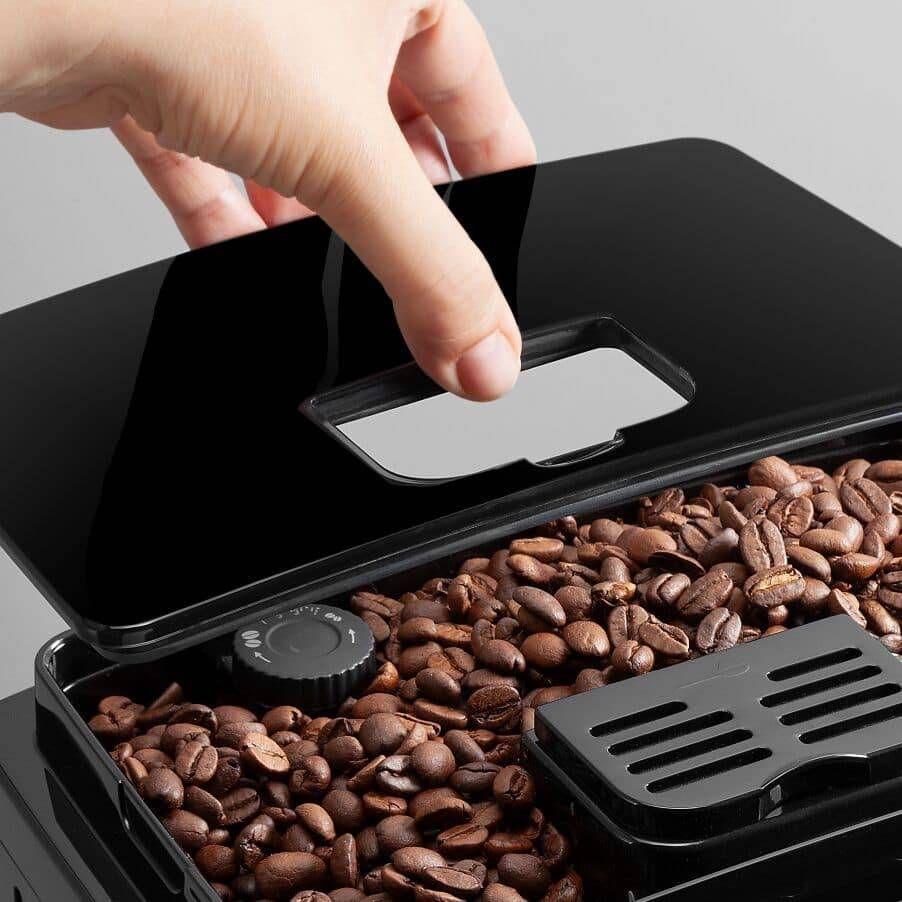 Máquina de Café Automática DE'LONGHI Magnifica S ECAM 21.117.B (Café moído, Grãos de café - 1450 W - 15 bar - Preto), miniatura 4