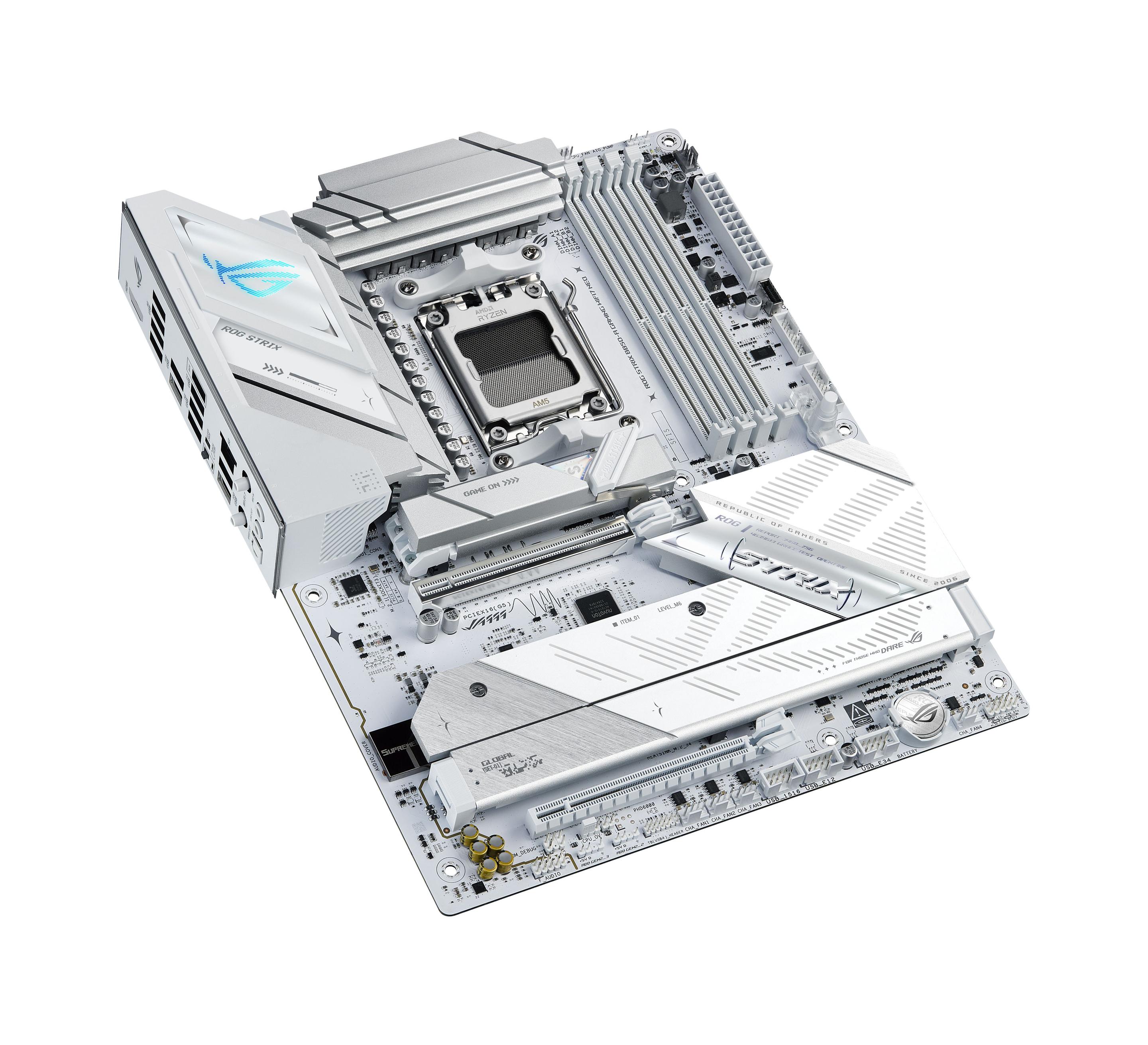 Motherboard ASUS ROG STRIX B850-A GAMING WIFI7 NEO (AM5 - ATX - Duplo canal - Branco), miniatura 6
