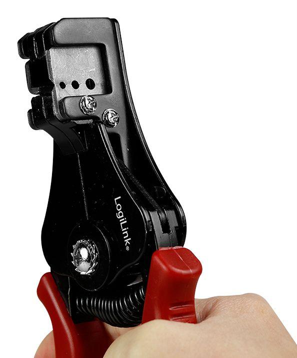 Alicate Descarnador LOGILINK PHT0102 (Metal - Preto e Vermelho) — miniatura 4
