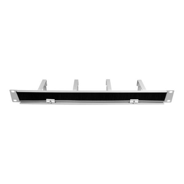 Painel de Gestão de Cabos LOGILINK OR106G (19" - 1U - 4 Guias de Cabos - Cinzento Claro), miniatura 3