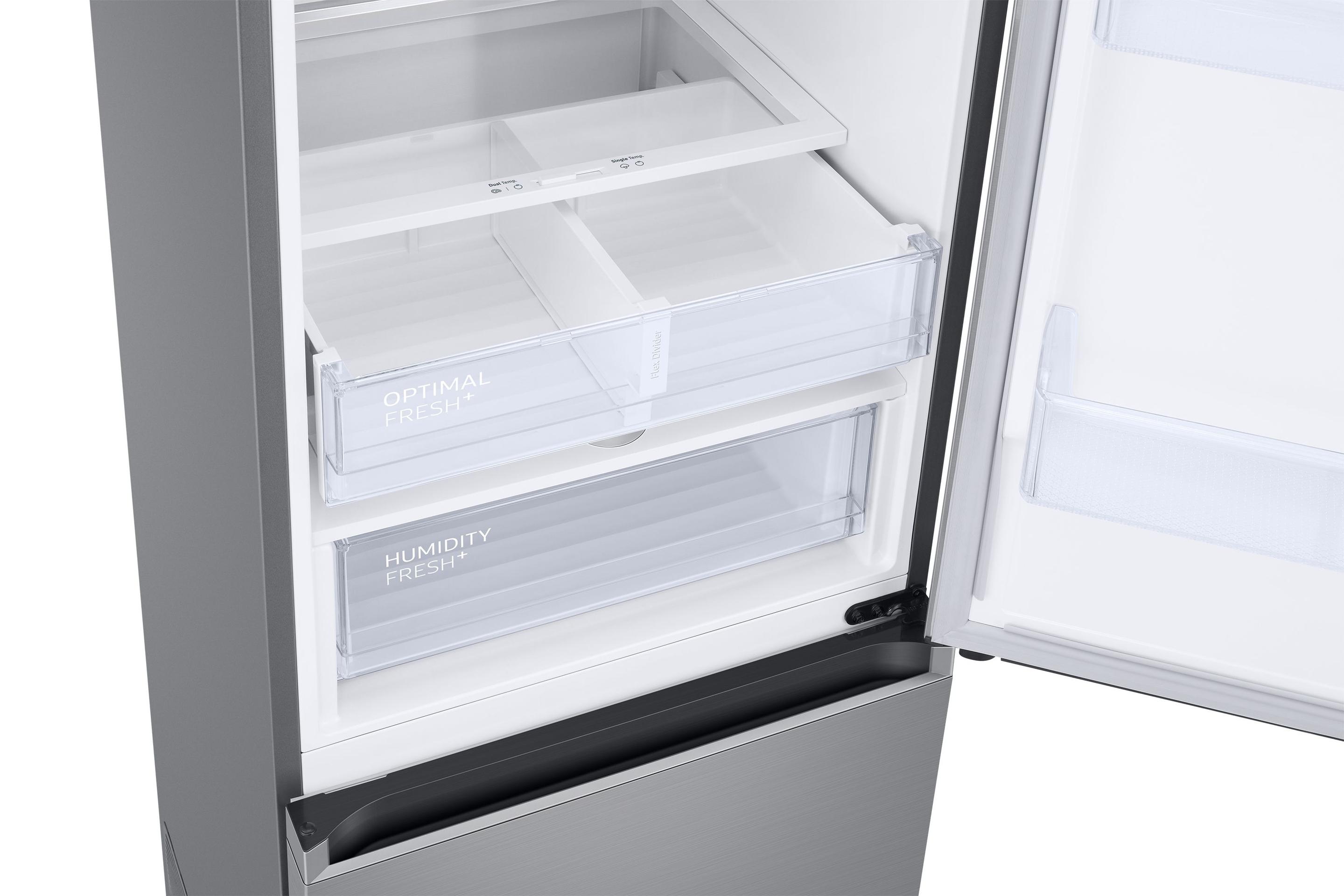 Frigorífico Combinado Independente SAMSUNG RB38C675CS9/EF (390 l - 203x59,5x65,8 cm - 60 cm - Inox), miniatura 7