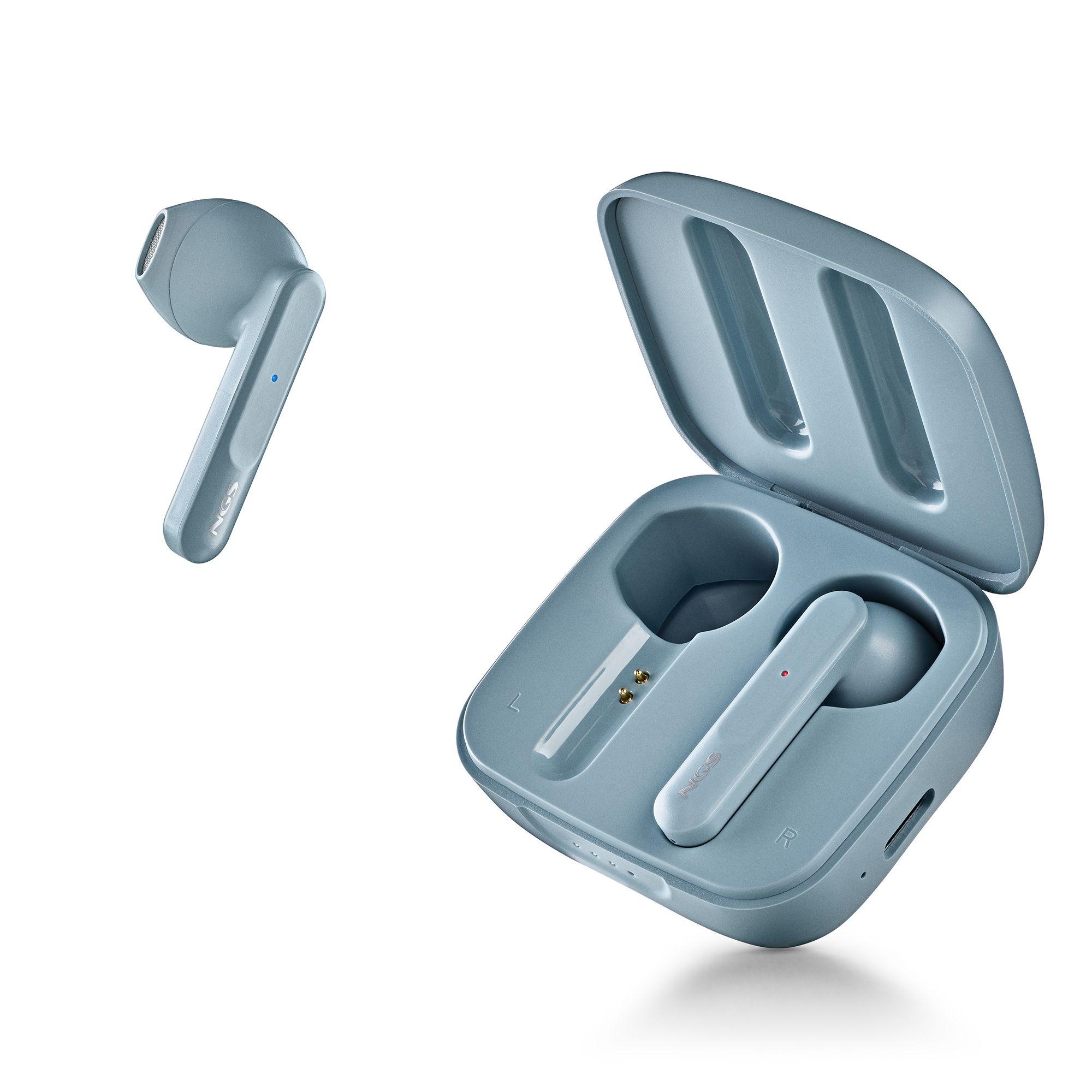Auscultadores NGS Artica Move Rain (Binaural - Sem fios - Intra-aural - Azul-claro), miniatura 5