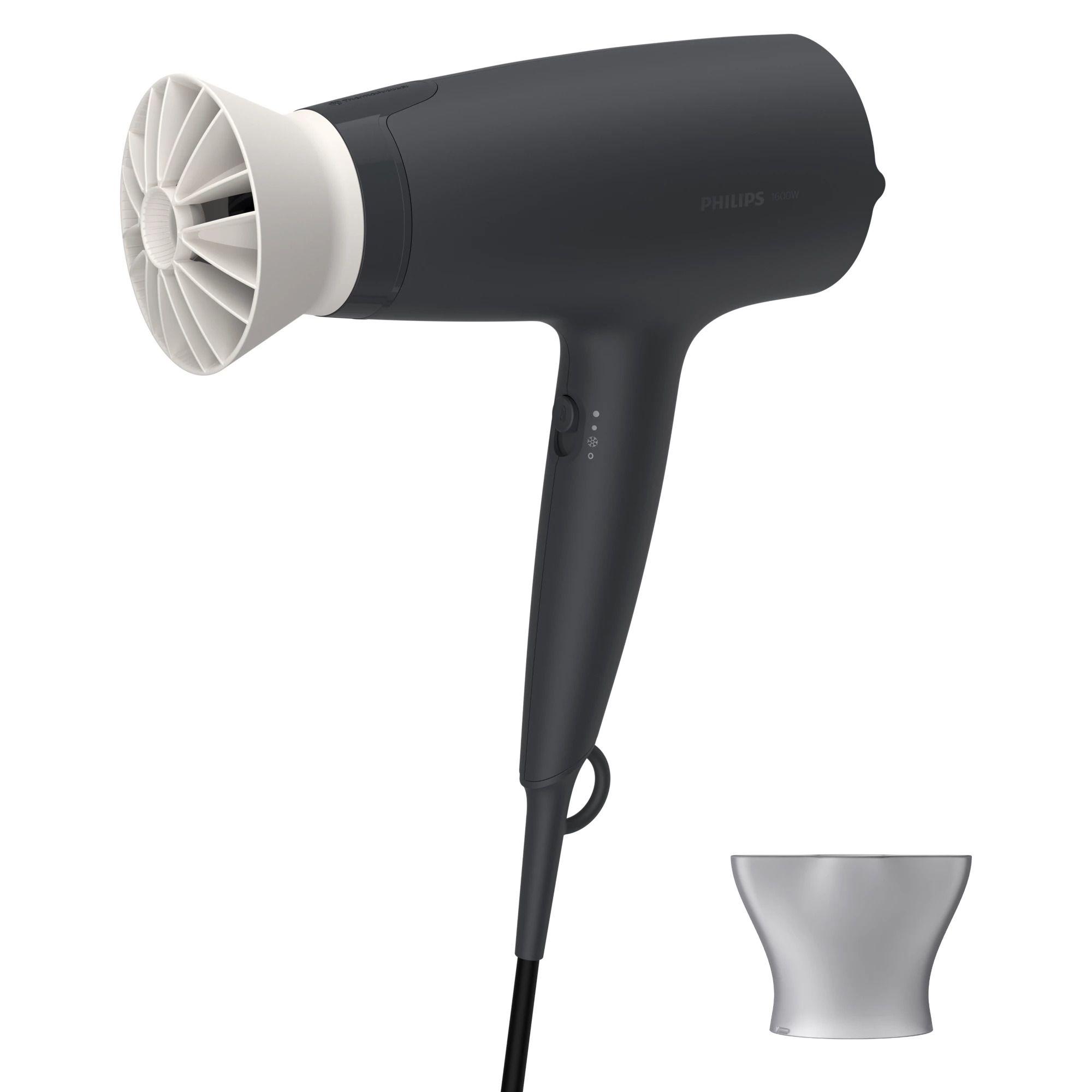 Secador de Cabelo PHILIPS 3000 Series BHD302/10 (Preto) — imagem 1