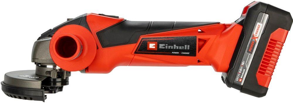 Rebarbadora Angular EINHELL TC-AG 18/115 Li Kit (Vermelho/Preto), miniatura 3