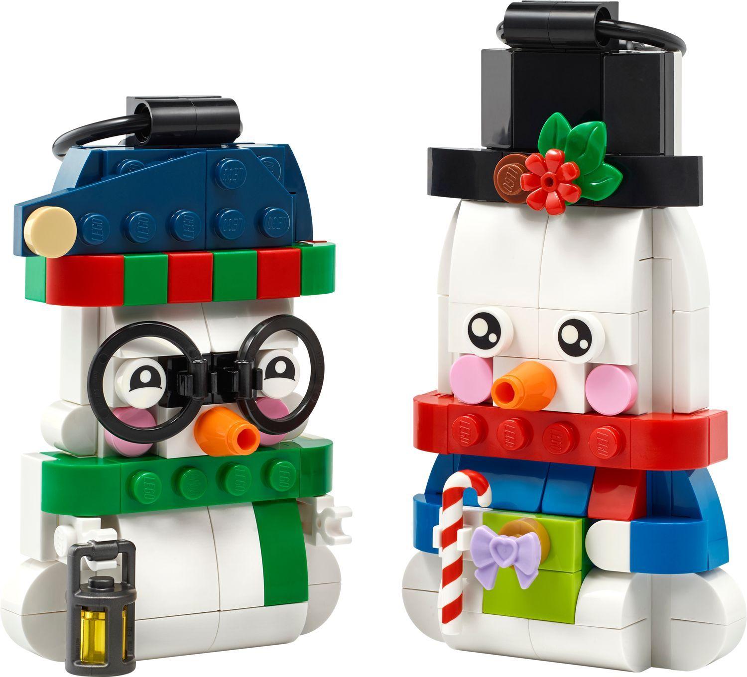 LEGO 40812 Seasonal Bonecos de Neve Decorativos (6+ anos - 168 peças)