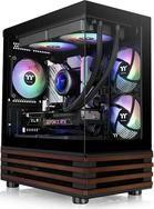 Caixa de Computador THERMALTAKE View 170 WS ARGB (micro ATX, Mini-ITX - PS2 - Micro Tower - Preto)