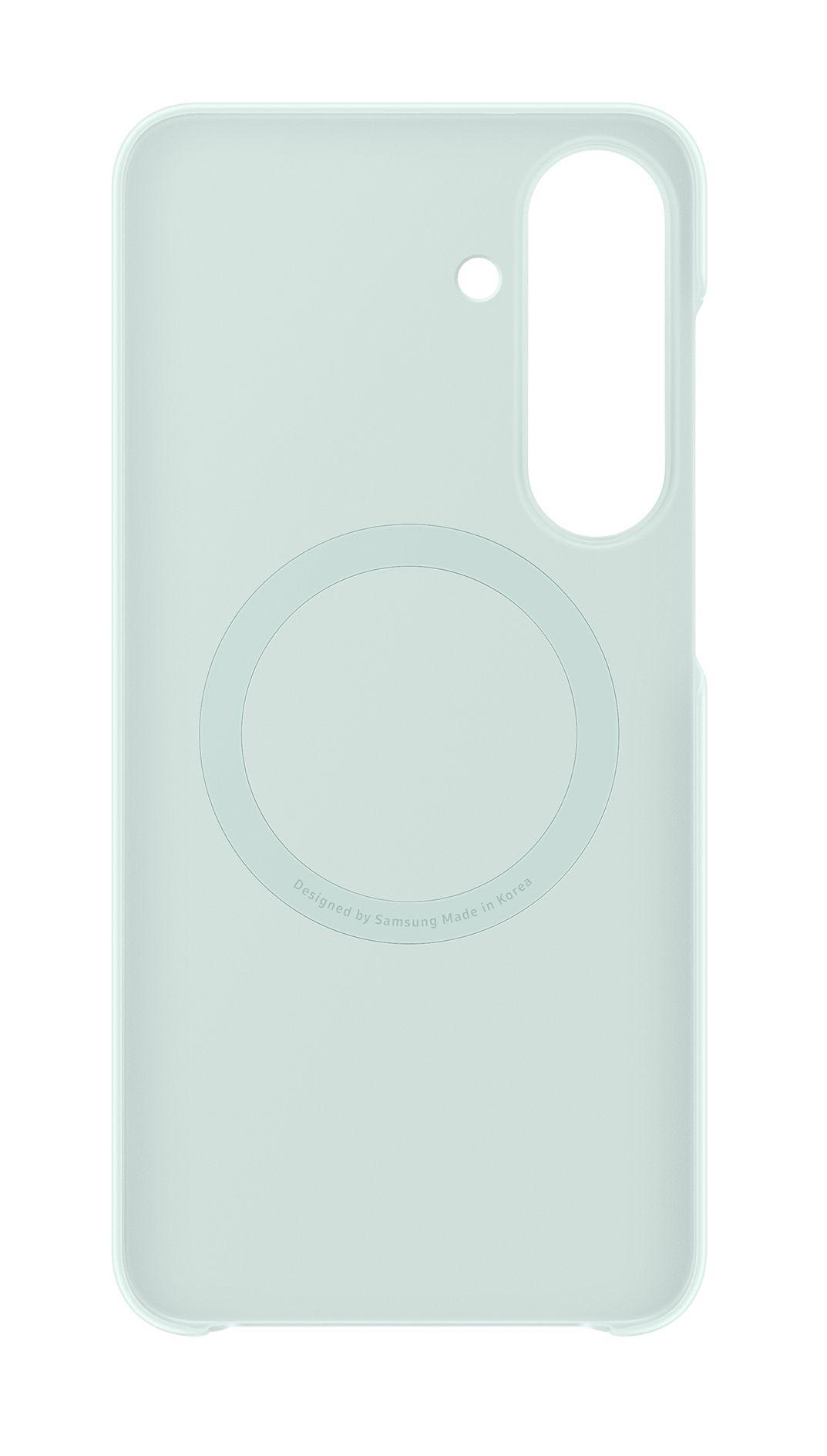 Capa para Telemóvel SAMSUNG Silicone Magnet Case EF-ES741CMEGWW (6,7" - Silicone - Azul Menta)