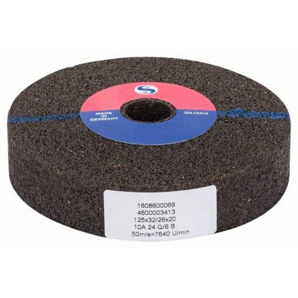 Disco Abrasivo de Rebarbar BOSCH 1608600069 (125 mm - Grão K24 - Furo 20 mm)