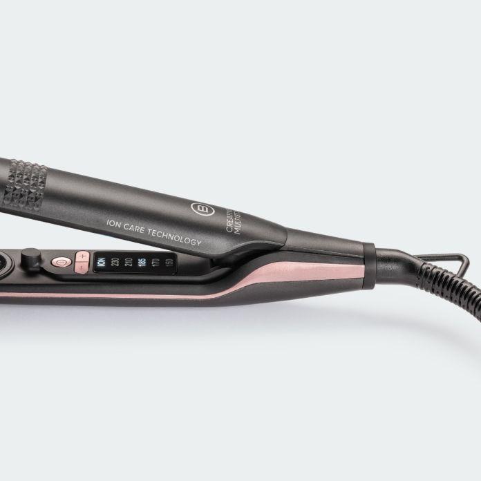 Alisador de Cabelo BELLISSIMA Creativity Multistyle (Cerâmica e queratina - Preto e Rosa) — miniatura 11