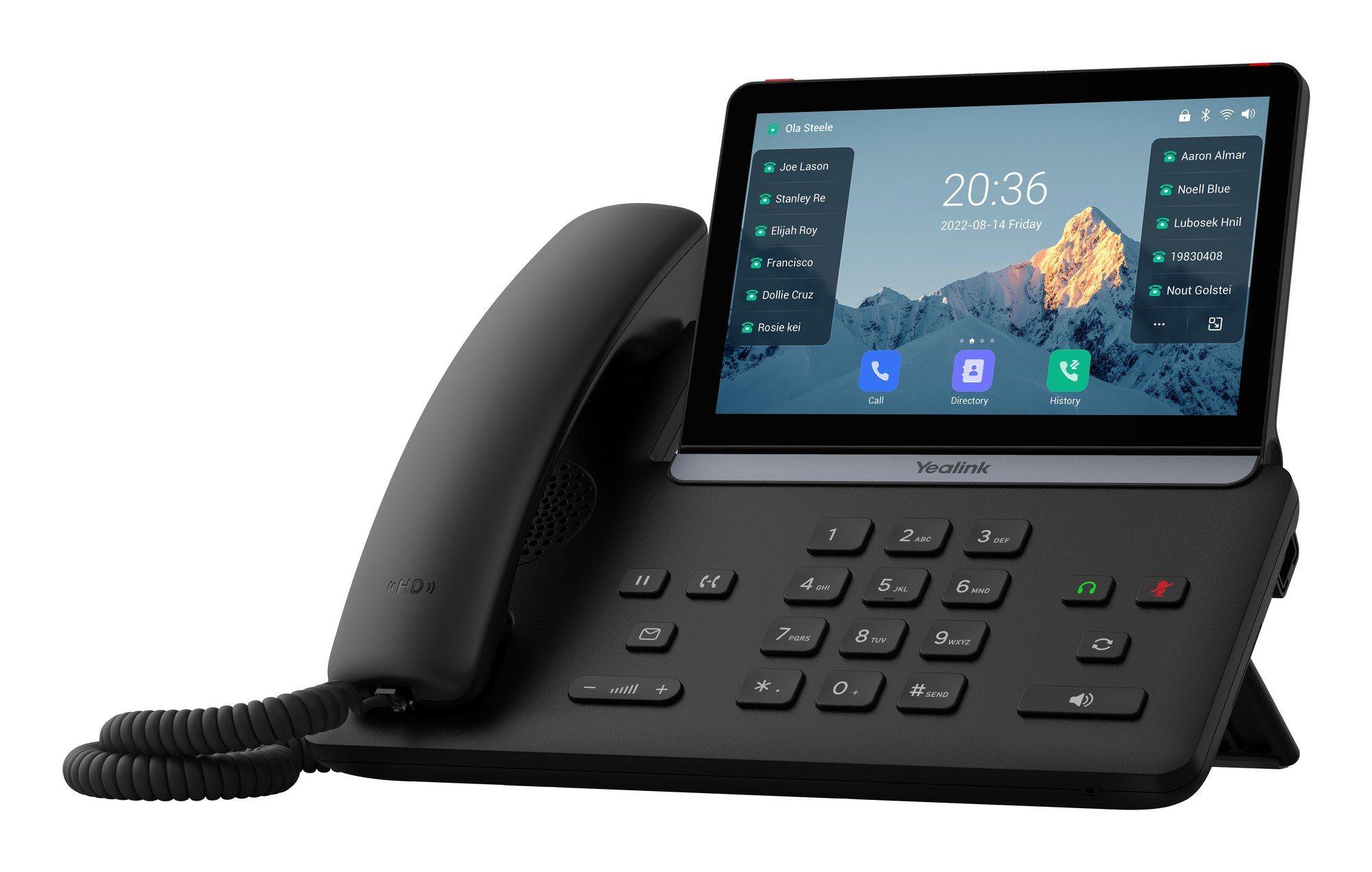 Telefone IP YEALINK SIP-T88W (7" - Preto), miniatura 3