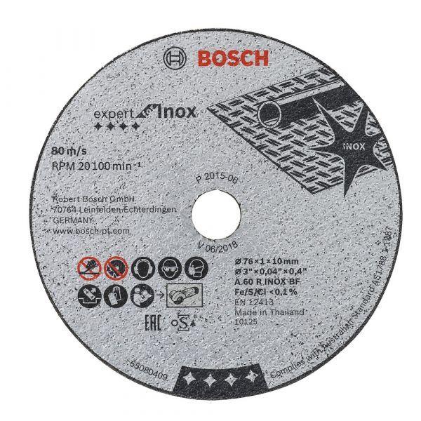 Disco de Corte BOSCH Expert for Inox 2608601520 (Metal - Cinzento), miniatura 2