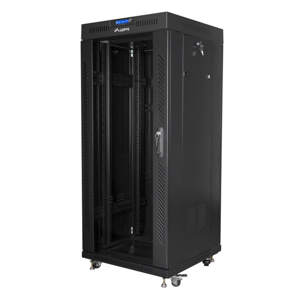 Armário Rack LANBERG FF01-6627-12BL (Preto RAL 9004)